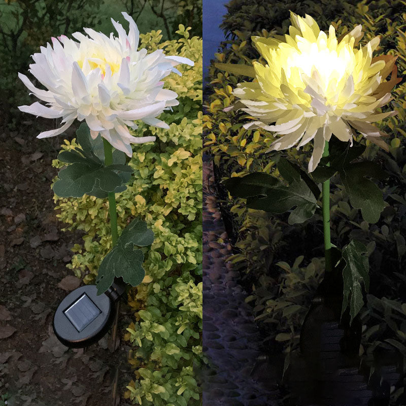 Solcellslampa Chrysanthemum