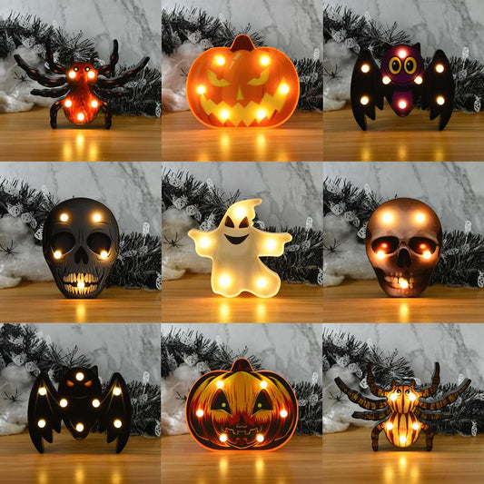 Halloween LED lampa dekoration