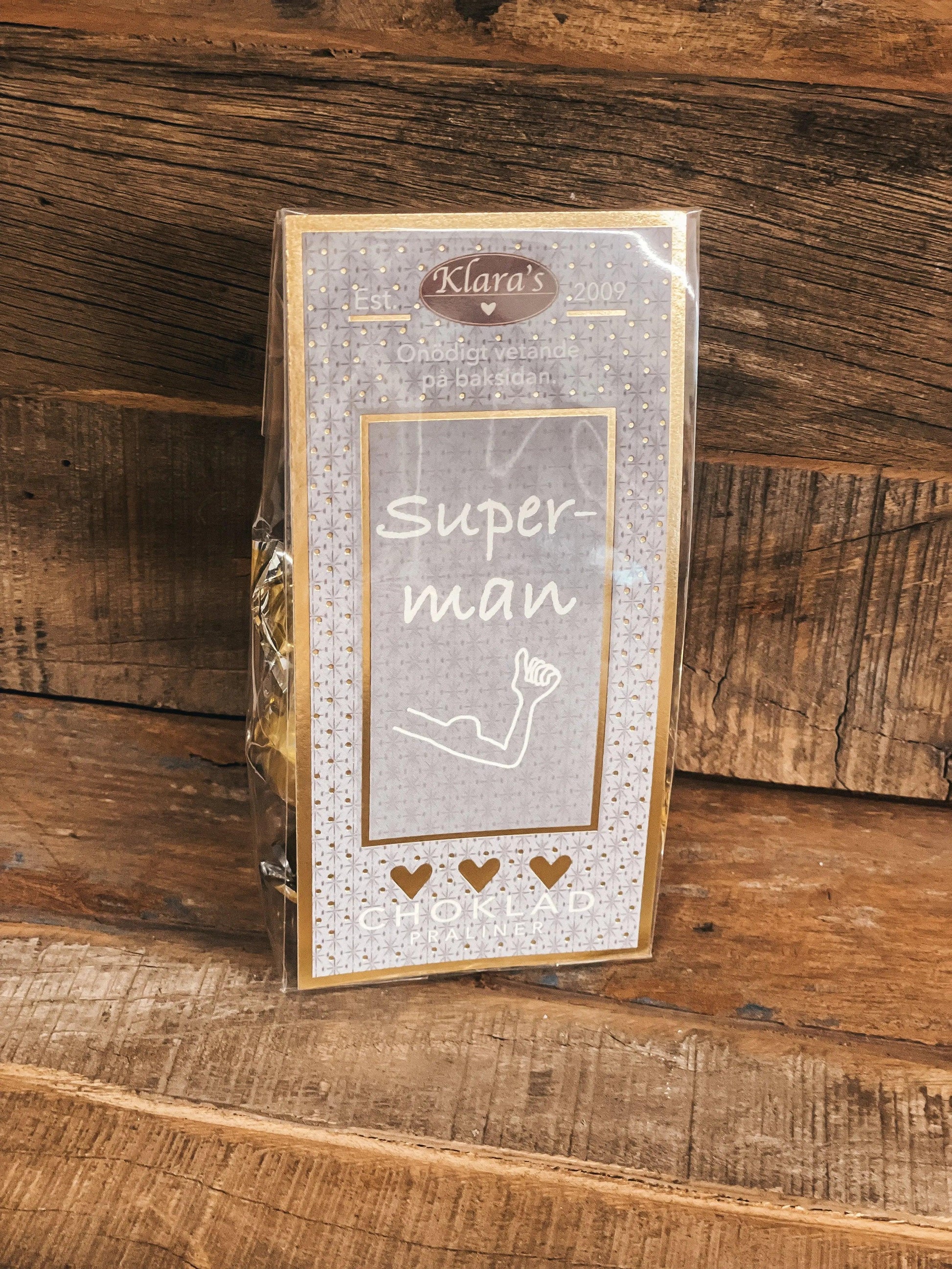Chokladpraliner Superman - Villarudskogen